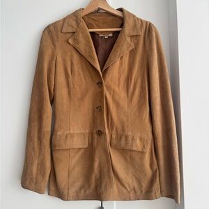 Tan Suede Women's Jacket